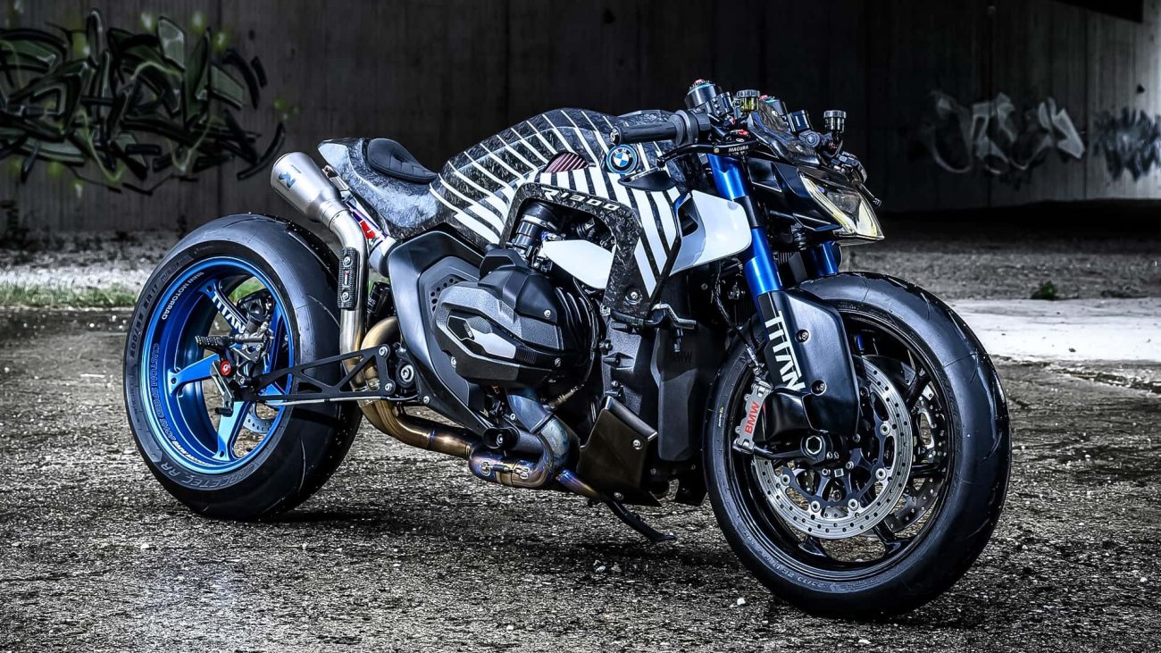 BMW presenta la R 1300 R Titan, una moto única y salvaje