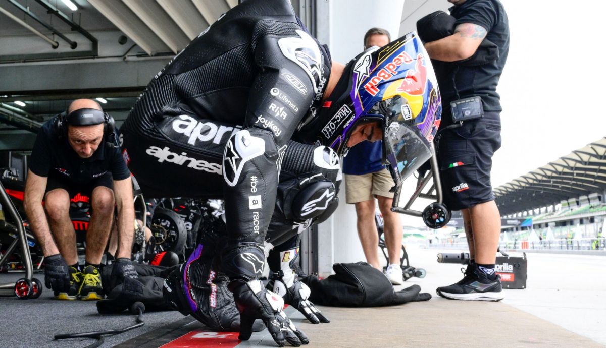 Jorge Martín hará un test con la Aprilia de MotoGP en Misano