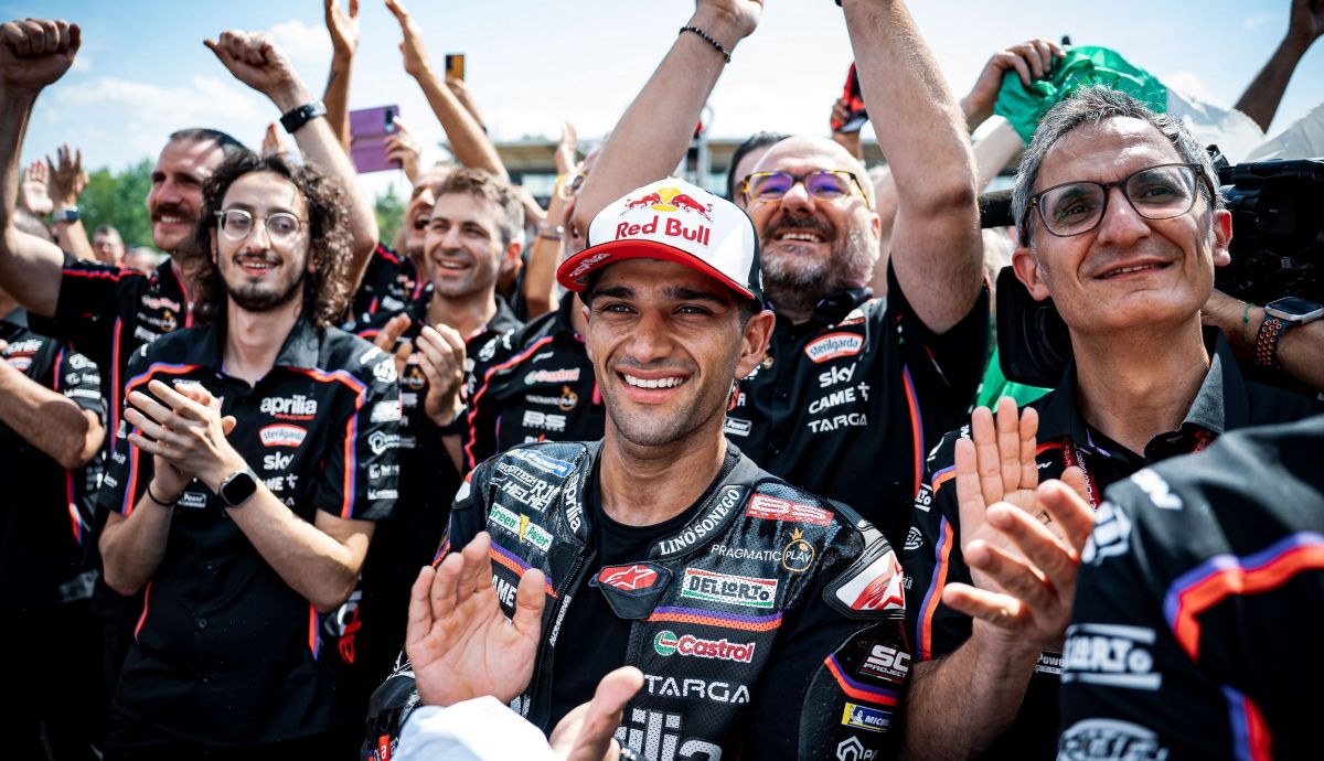 Jorge Martín y Aprilia, amor a tercera vista