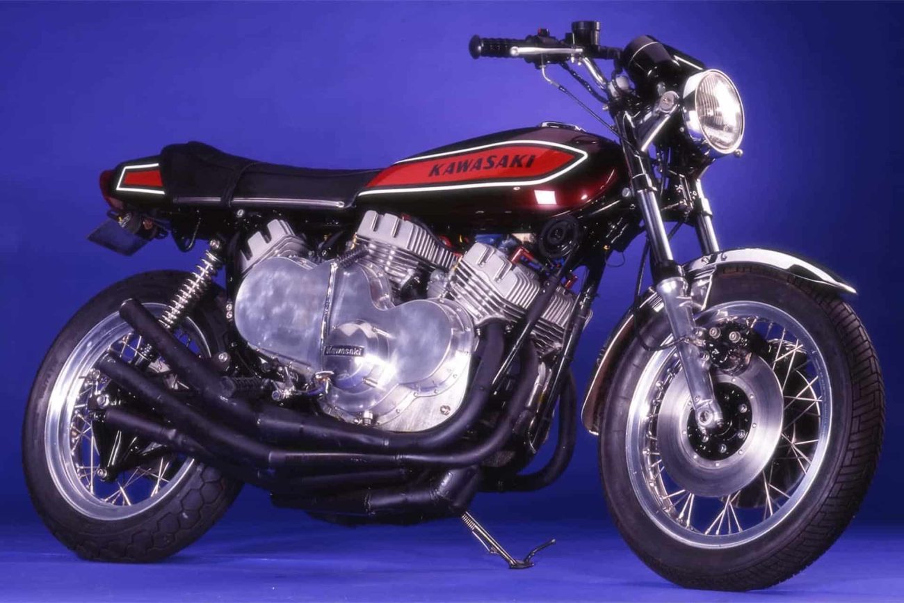 ¿Por qué conformarse con 4 cilindros pudiendo tener 9? La historia de la Kawasaki de Whitelock