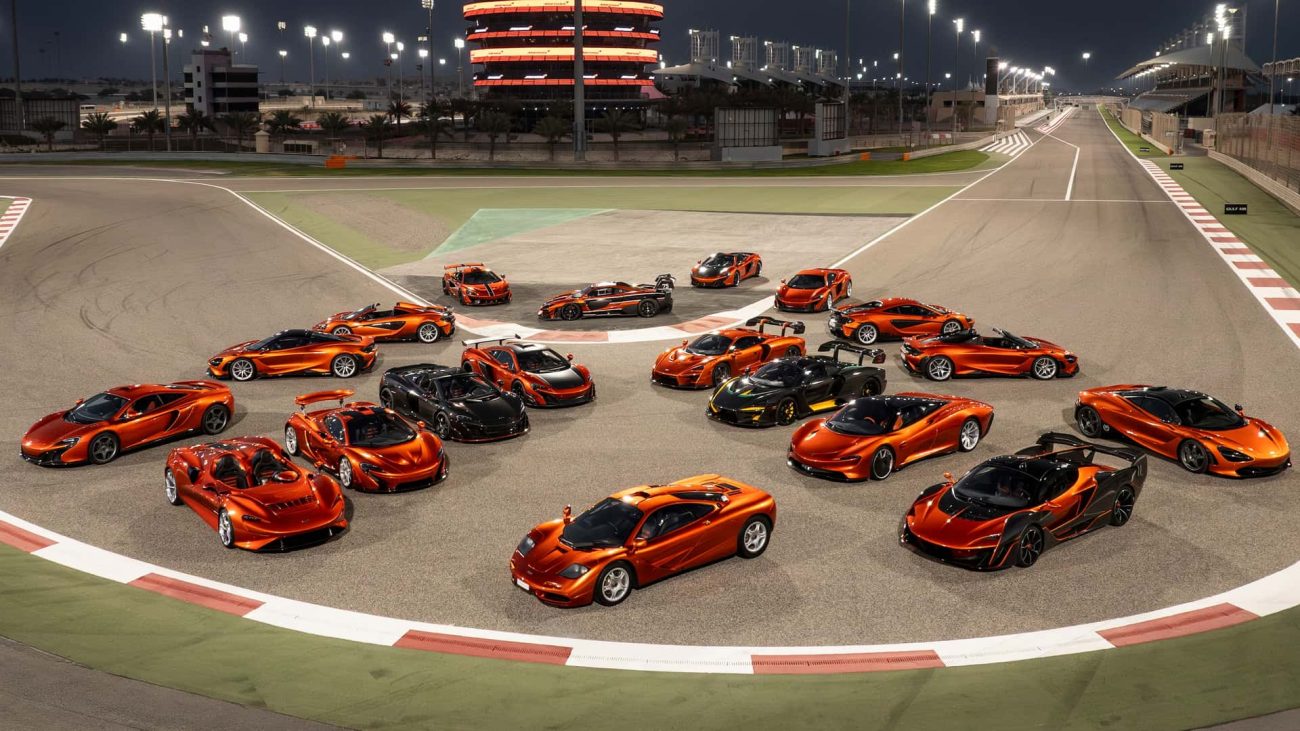 La mayor colección de McLaren del mundo sale a la venta