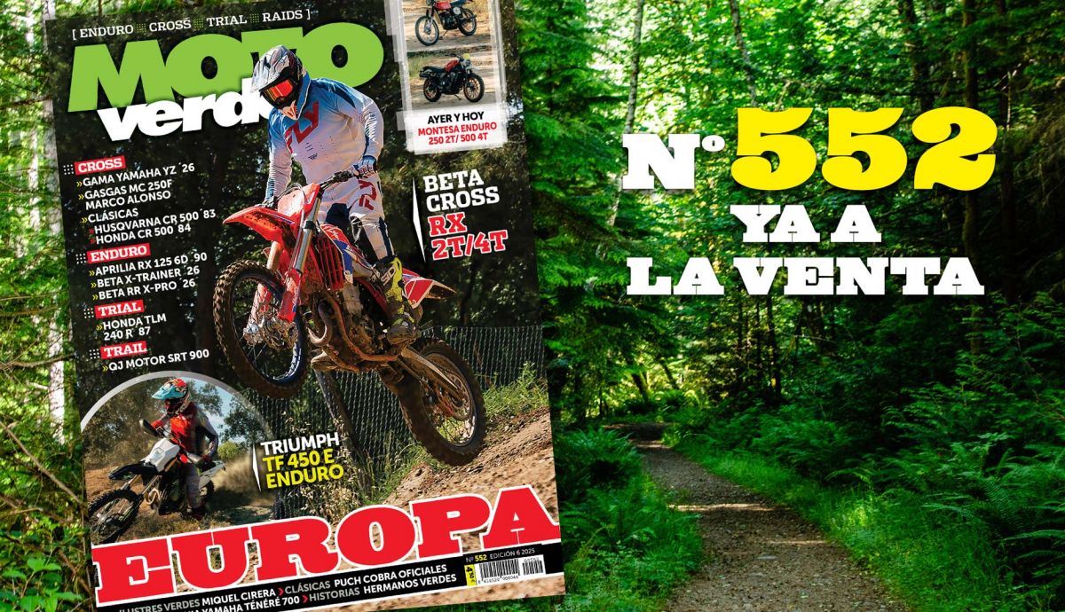 MOTO VERDE 552, contenidos y sumario de la revista