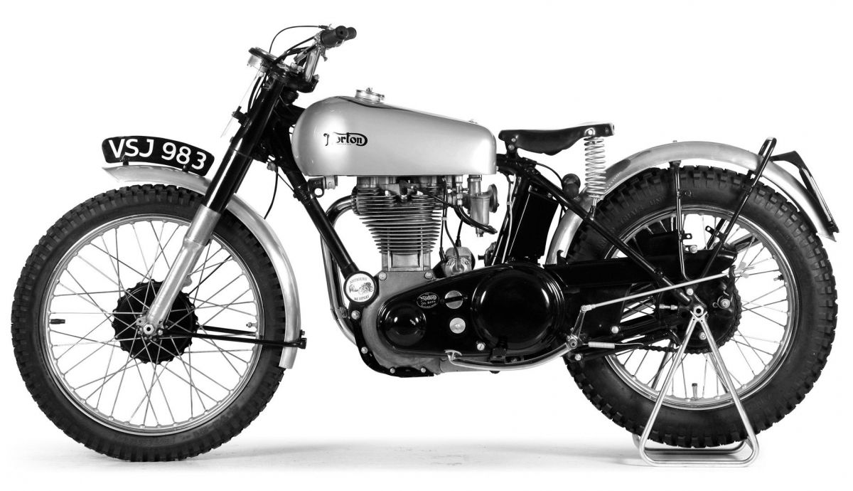 Norton 500 T 1949, una trialera británica