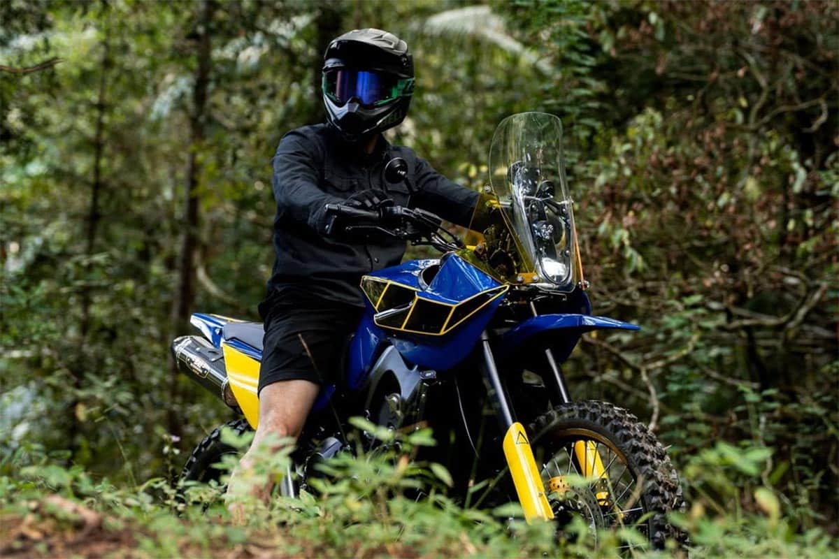 Esta Yamaha Ténéré 900 es alucinante (sí, has leído bien Ténéré 900)