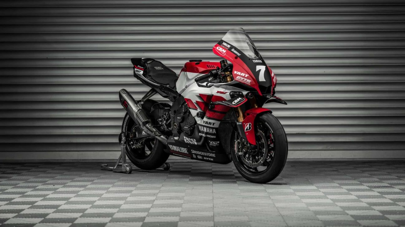La decoración de la Yamaha Suzuka R1 recuerda días gloriosos