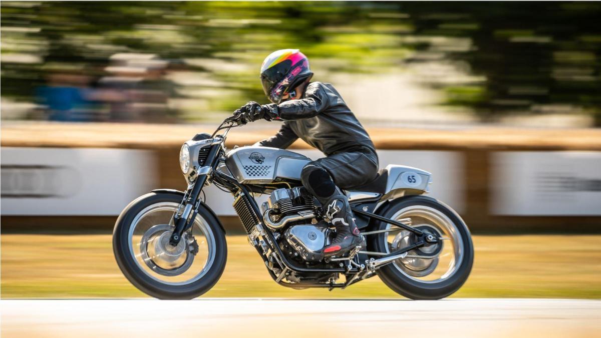 Royal Enfield saca músculo custom en Goodwood con cuatro Shotgun 650 únicas