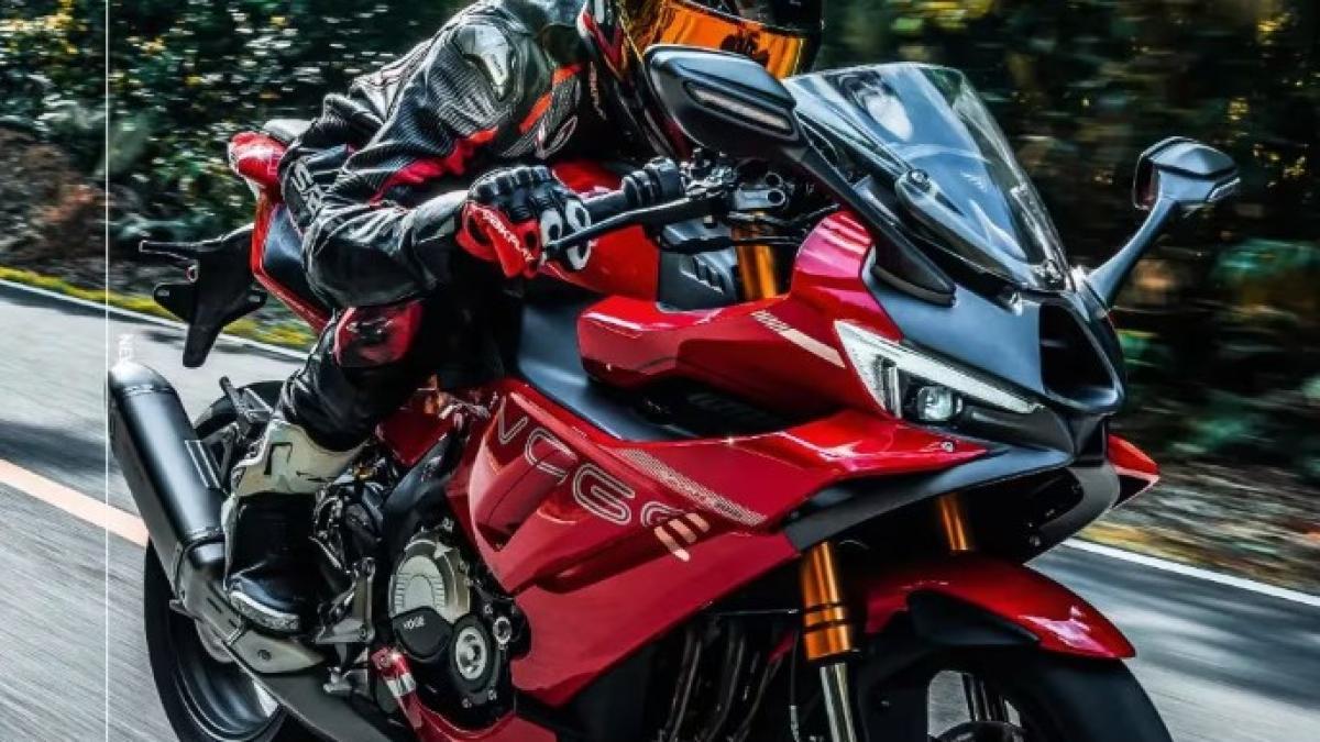 Voge se suma a la moda de las motos deportivas de peso medio potentes y excitantes