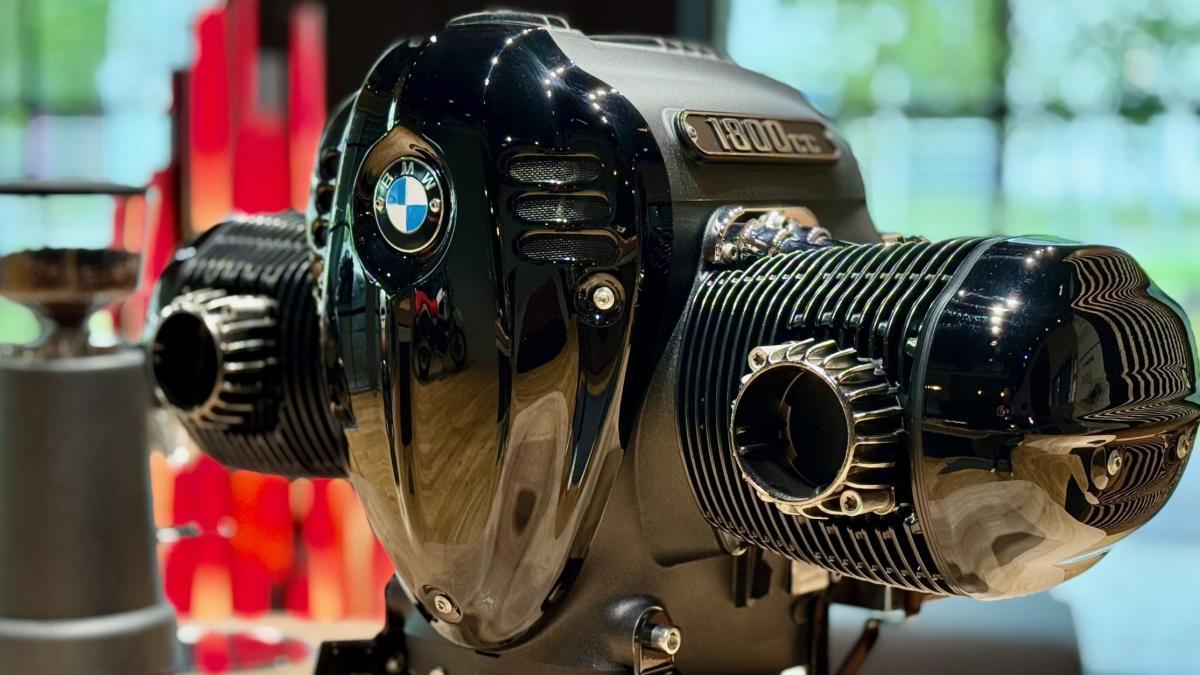El motor BMW bóxer de mayor cilindrada de la historia se convierte en una exclusiva pieza de ingeniería culinaria, el Big Coffee Boxer
