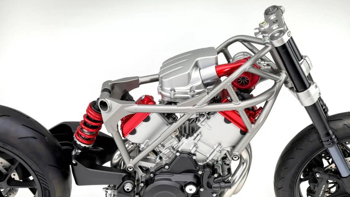 Ponte los cascos y escucha el sonido del nuevo motor Honda V3 turbo