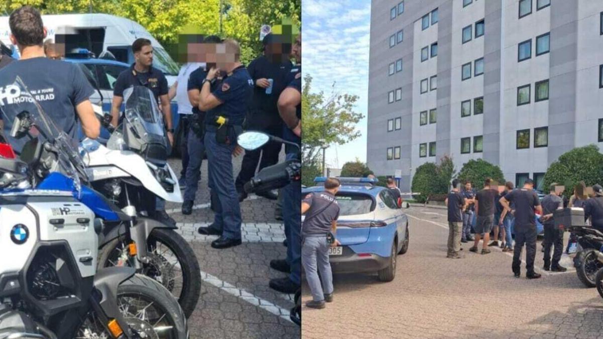 roban 10 BMW 1300 GS de un parking vigilado