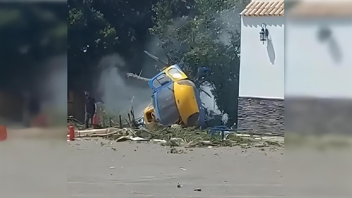 Un helicóptero de la DGT se estrelló en Almería, ahora una investigación aclara lo sucedido