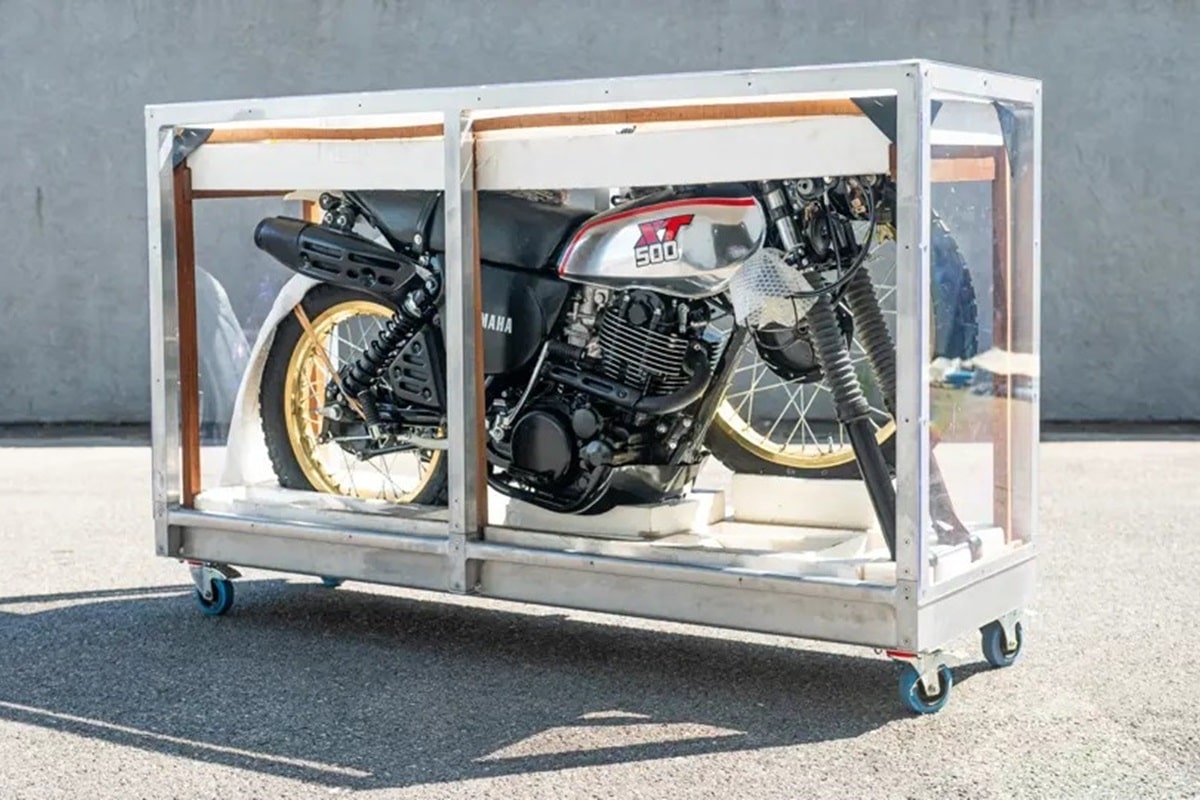 Motos de ensueño a la venta: Yamaha XT500 de 1988 metida en su caja original