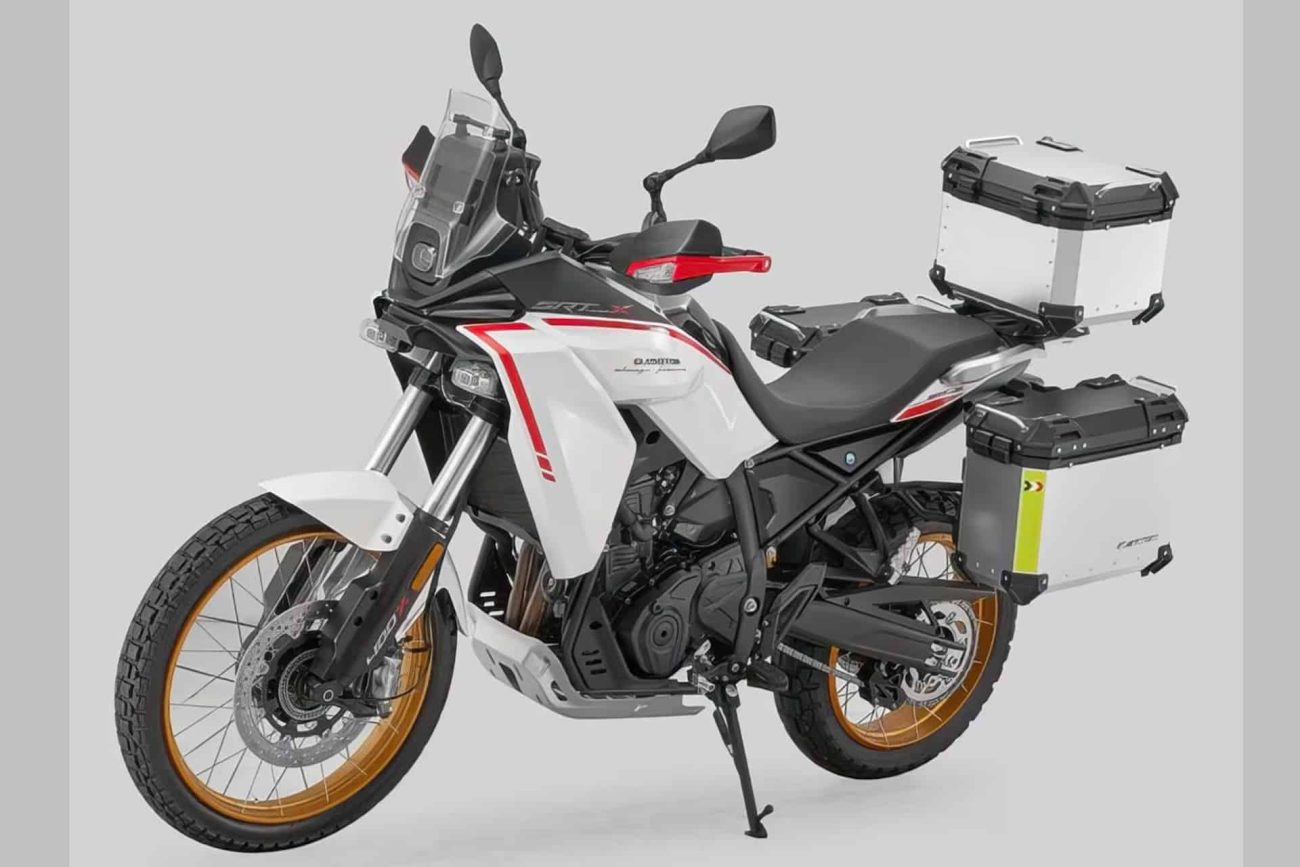 QJMotor SRT 450X: La nueva trail de acceso “anti F 450 GS” recién registrada por la marca asiática