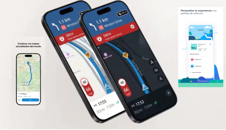 Nueva app TomTom con mejor navegación y avisos de radares que Google Maps y Waze