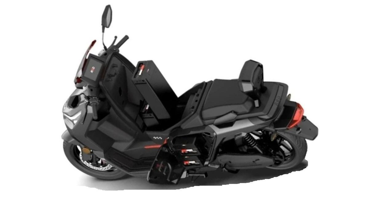 Un scooter eléctrico con 4 baterías extraíbles y 200 km de autonomía reales, una buena idea de una startup francesa