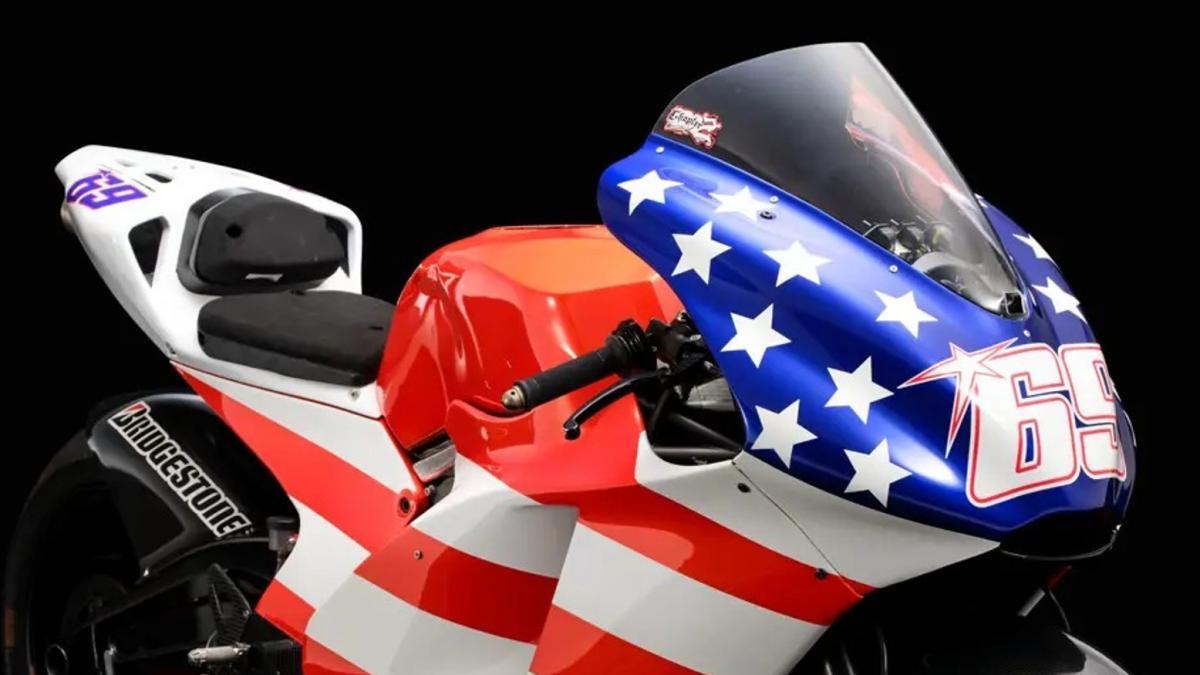 Han pagado una cantidad de dinero indecente por una MotoGP única, una moto que nunca existió como tal