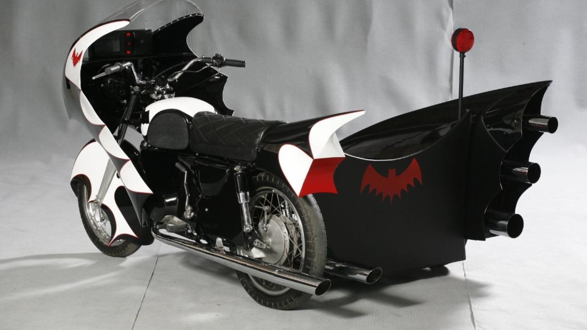 la moto de Batman de los años 60 se subasta