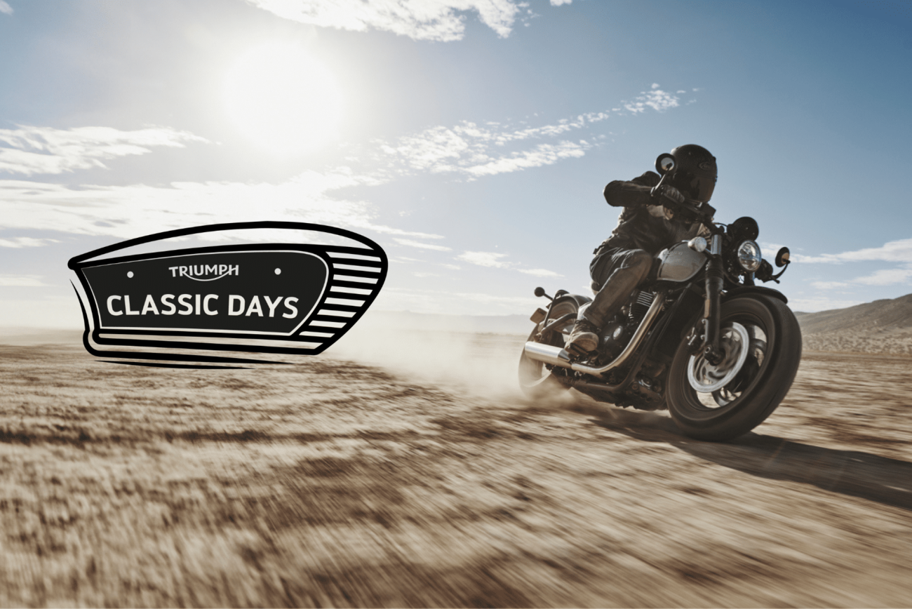 Classic Days 2025: Conoce de primera mano la gama Modern Classics de Triumph