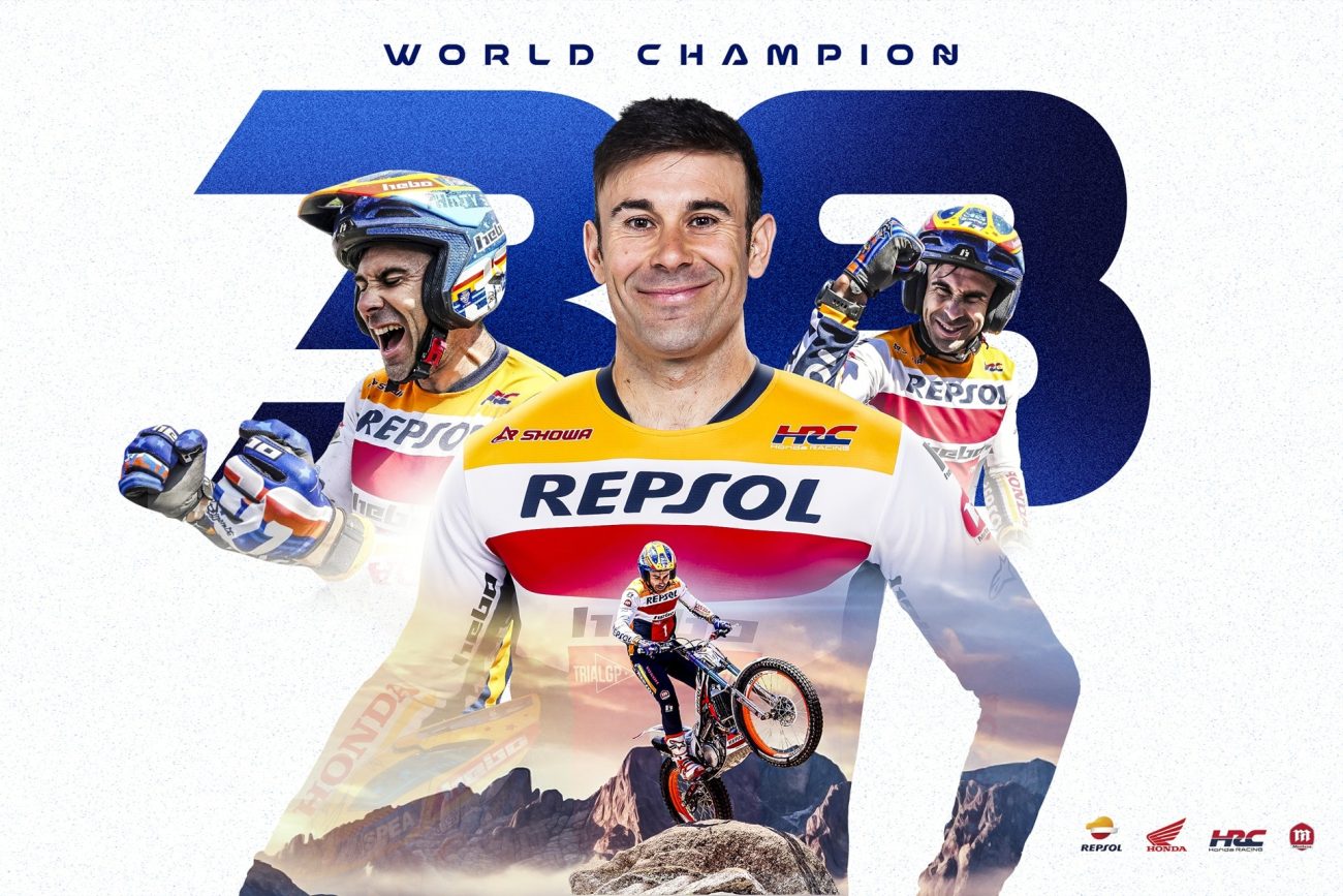 Toni Bou, la leyenda del trial, consigue su 38 título mundial