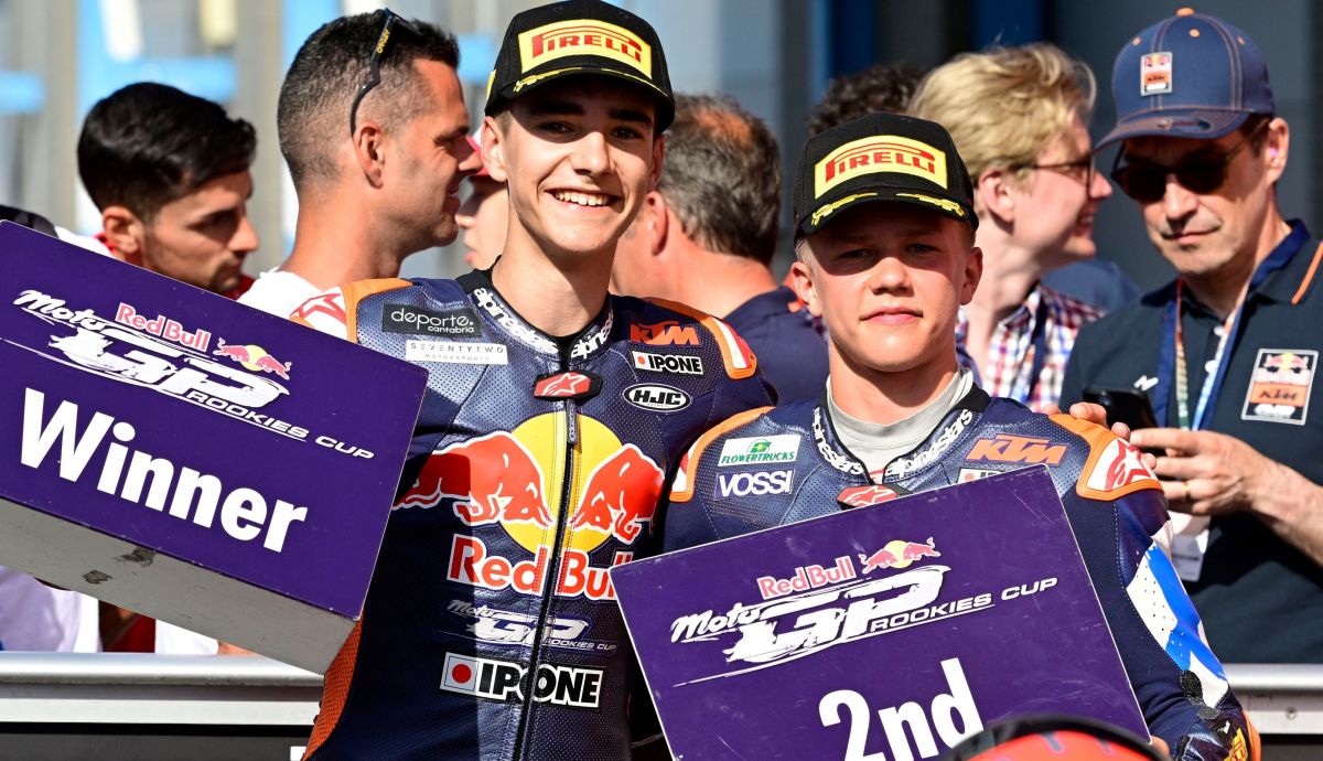 Brian Uriarte y Rico Salmela saltarán a Moto3 2026 con KTM