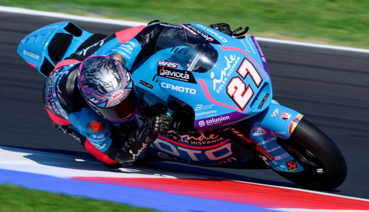 Dani Holgado hace su segunda pole seguida y Manu González saldrá tercero en Misano