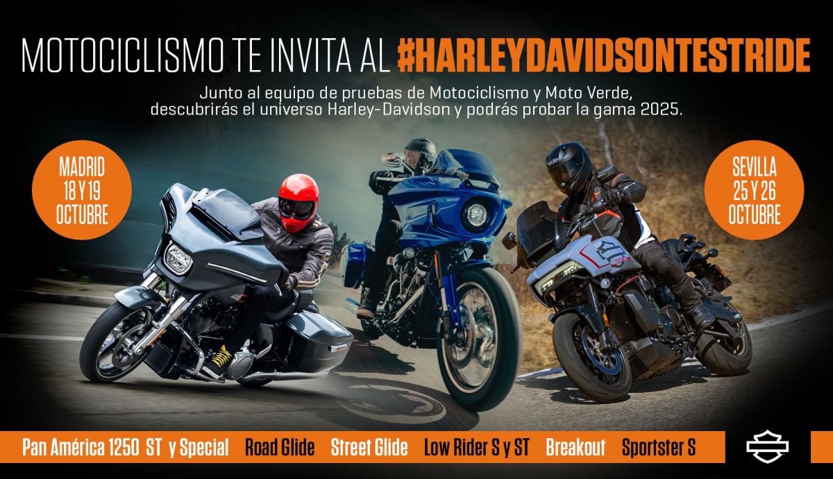 Prueba la colección Harley-Davidson 2025