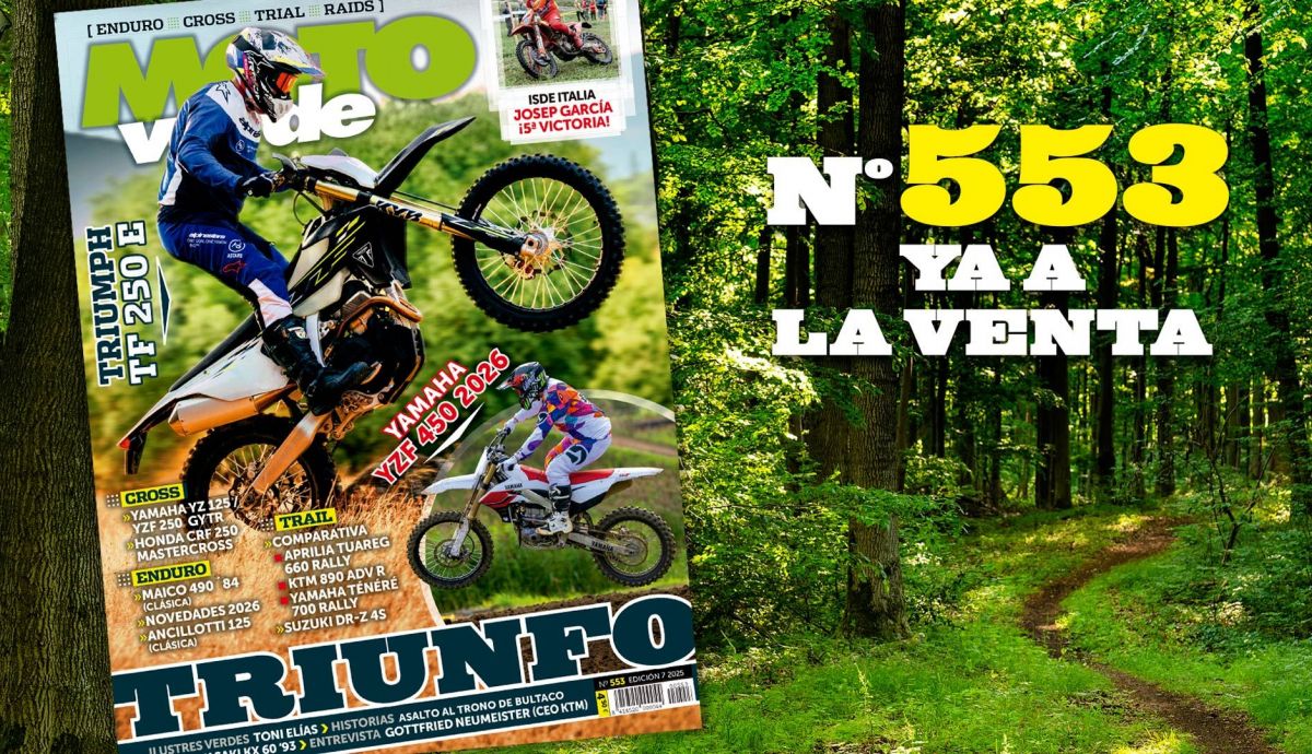 MOTO VERDE 553, contenidos y sumario de la revista