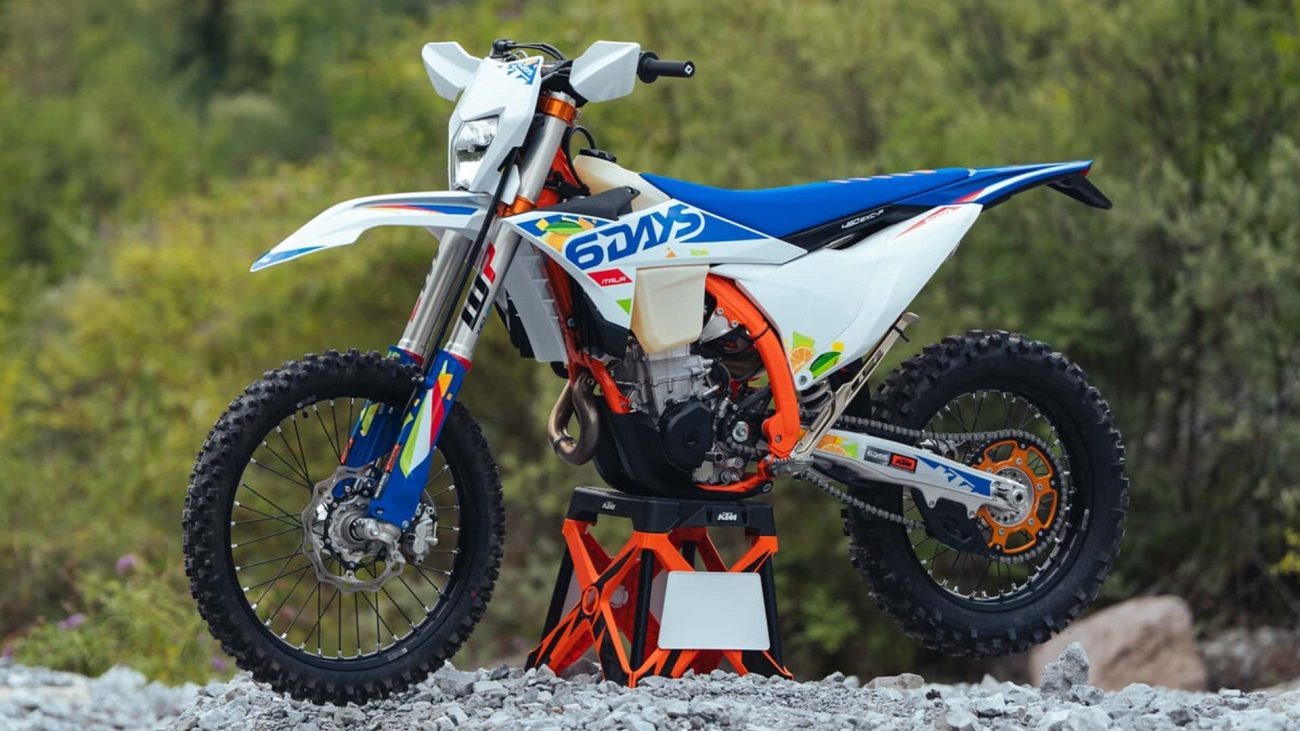 KTM presenta la gama EXC 6DAYS 2026