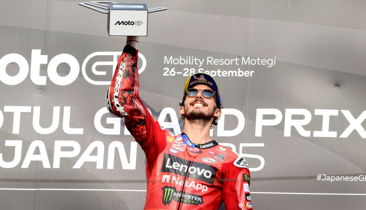 Pecco Bagnaia: "No es verdad que Marc no haya tenido rival, ha hecho un año perfecto"