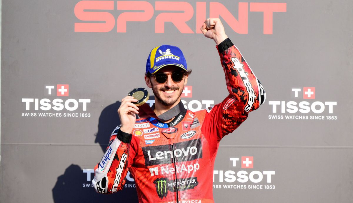 Pecco Bagnaia: "No hemos vuelto a la GP24, hemos cambiado piezas que también tiene Marc"