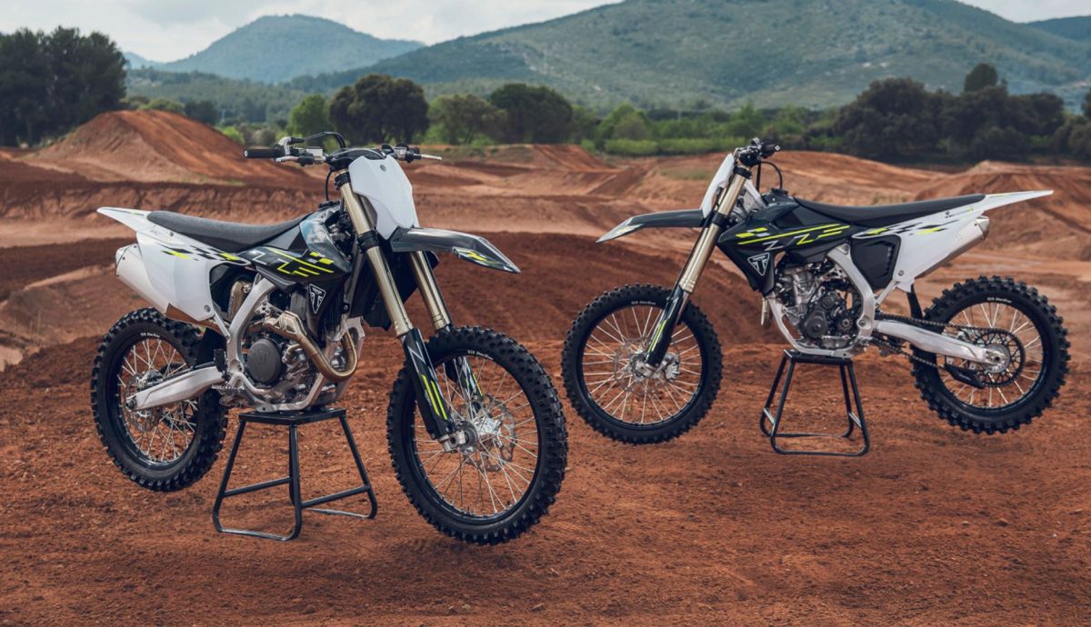 Triumph TF 450 X, llega la versión estándar de gran moto...