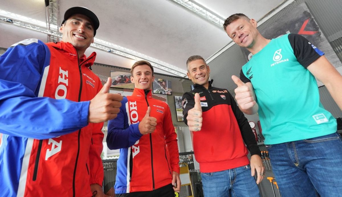 Entrevista pre Motorland a Bautista, Vierge, García y Rabat