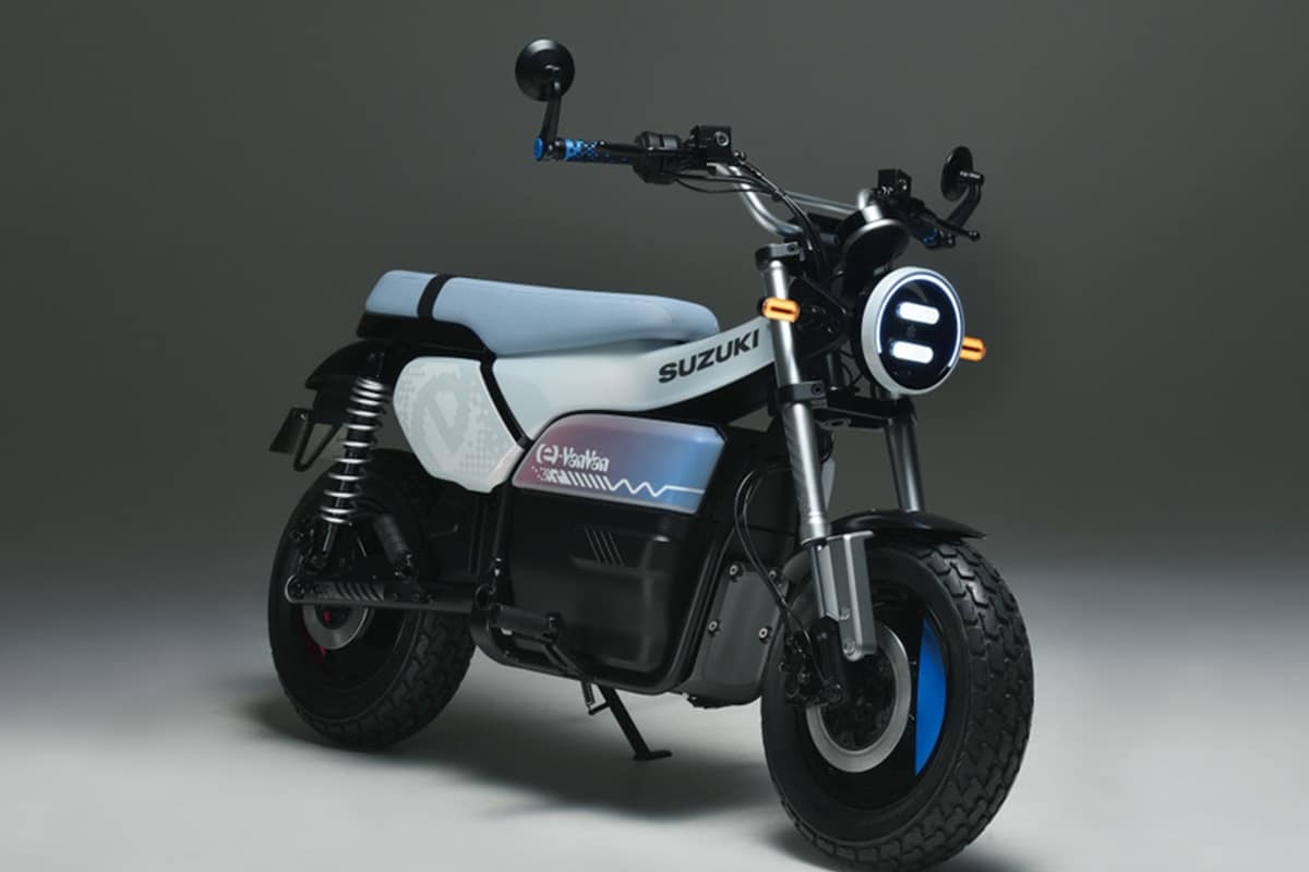 Suzuki tira de nostalgia con la e-VanVan, su nuevo concept eléctrico de corte ciudadano