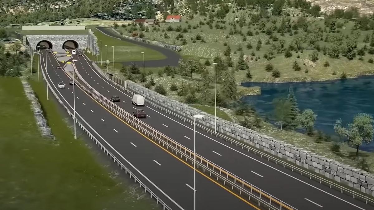 El túnel submarino más largo del mundo y más profundo que el rascacielos más alto, y con cruces de carretera