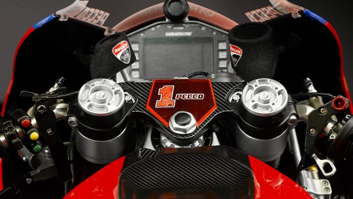 Ahora puedes comprar una moto única, una auténtica MotoGP campeona, la Ducati GP23 oficial, pero a escala