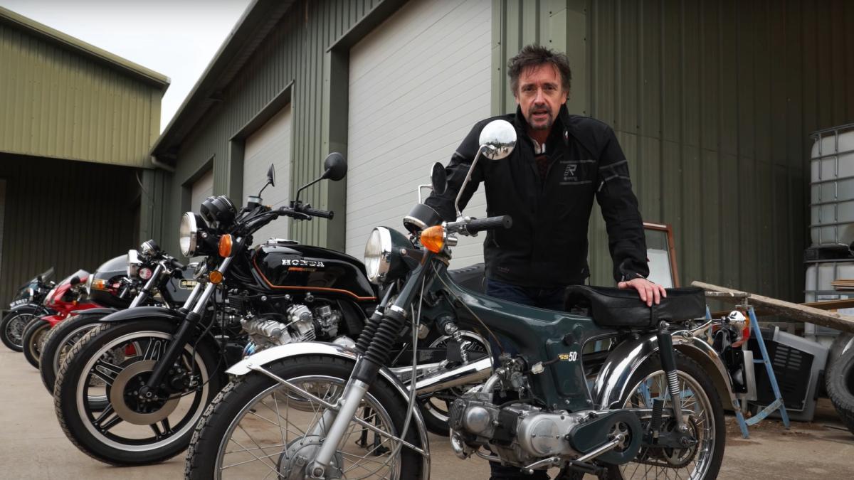 la brutal colección de motos de un expresentador de Top Gear
