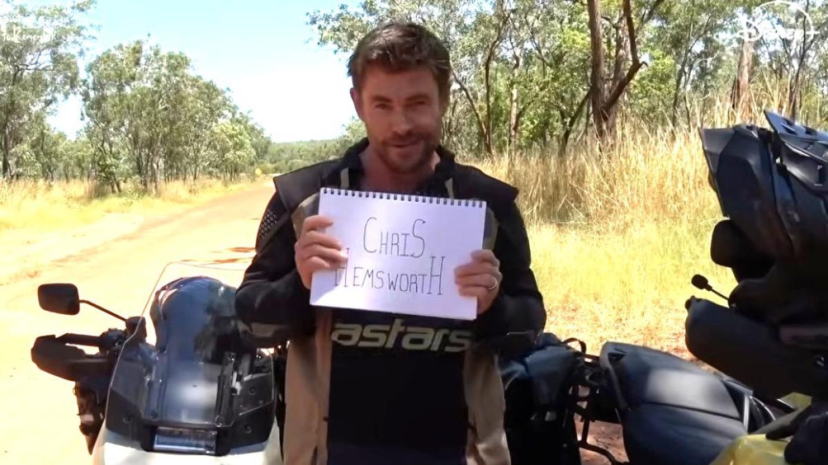 El emotivo viaje en moto de Chris Hemsworth junto a su padre: para no olvidar