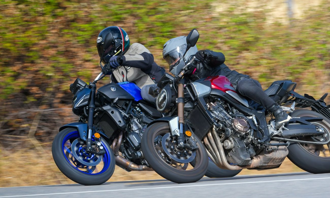 Comparativa Yamaha MT-07 Y-AMT vs Honda CB650R E-Clutch