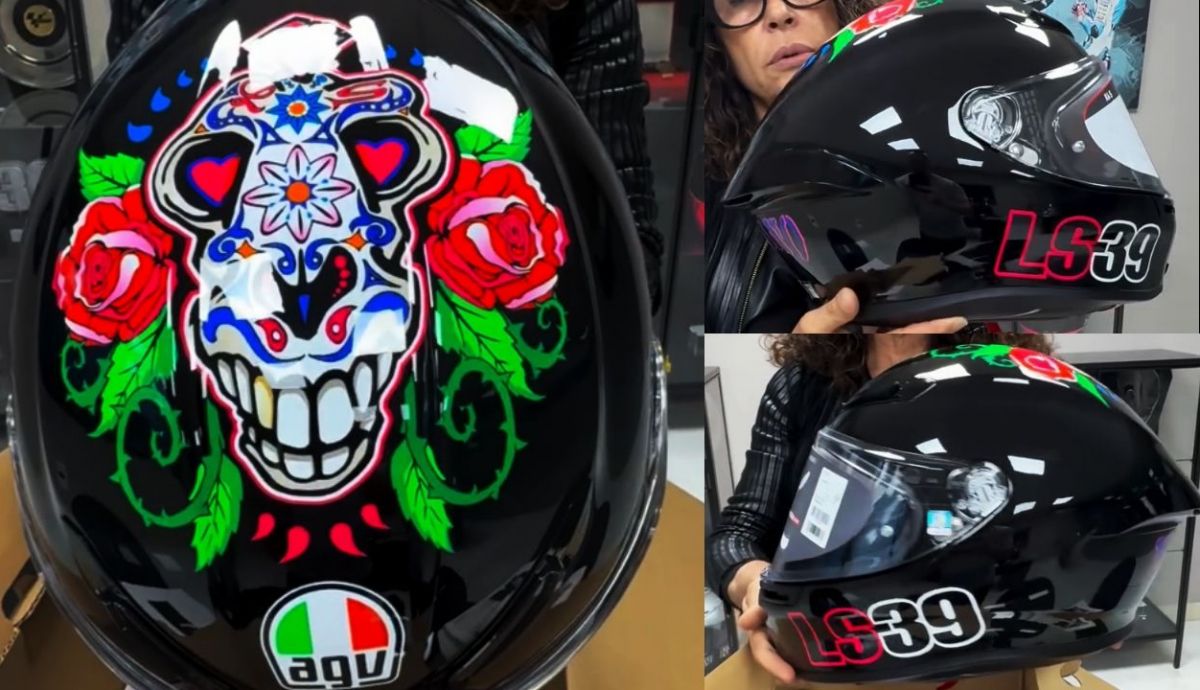 Casco especial AGV K6 Luis Salom: precioso tributo al Mexicano a los diez años de su adiós
