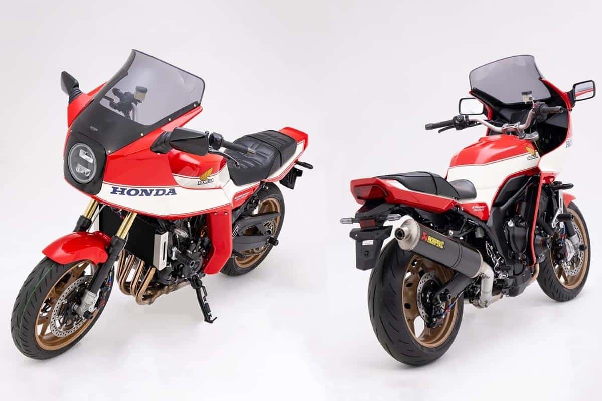La primera preparación de la Honda CB1000F es todo un homenaje retro a los ‘80