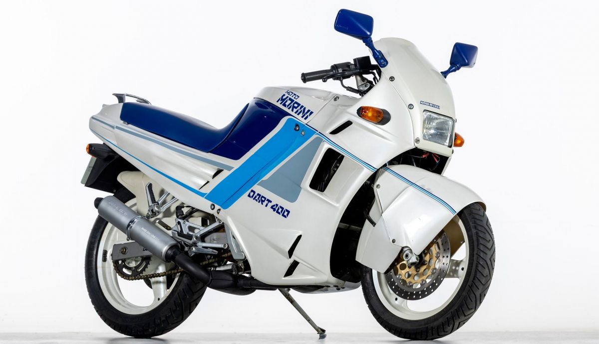 Moto Morini Dart 400 1989, genética italiana por partida...