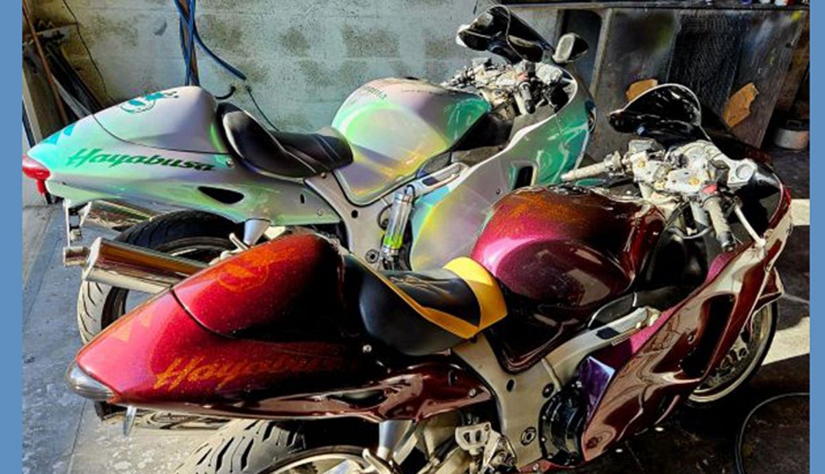 Pintura aerógrafo de motocicletas: ¡una técnica única!