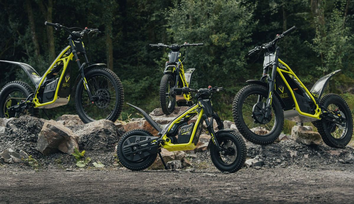 Triumph TXP, motos eléctricas off road para los más pequeños