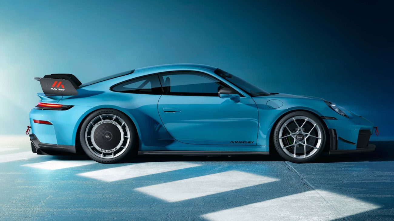 El Porsche 911 GT3 sube de nivel con un nuevo kit Manthey