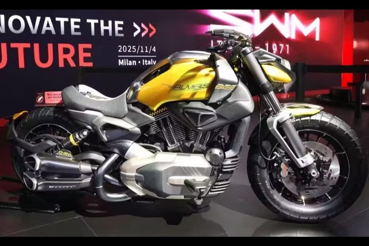 SWM Bumblebee Concept: La marca italiana nos muestra su visión de lo que debe de ser una “Powercruiser futurista”