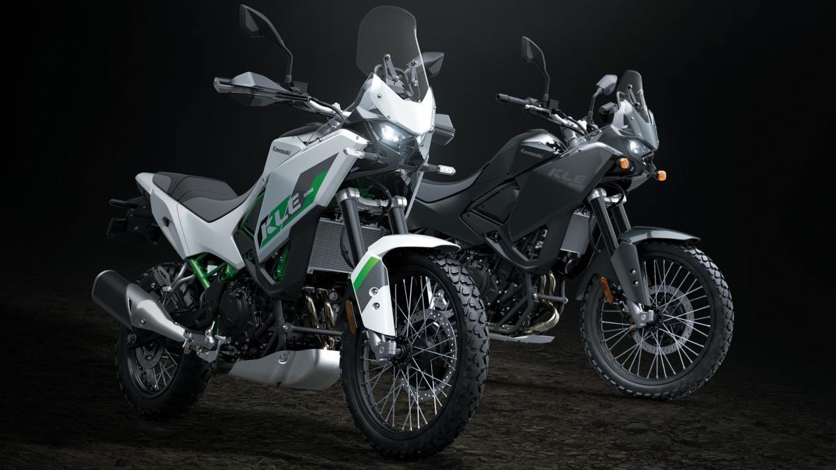 Galería de fotos de la nueva Kawasaki KLE500 2026