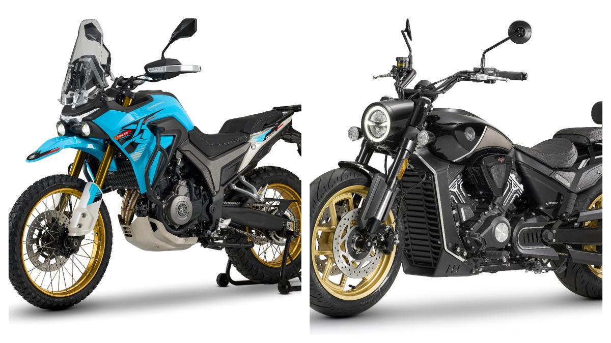 Morbidelli trae una trail muy aventurera para el A2 y una atractiva cruiser con motor en V y bien equipada