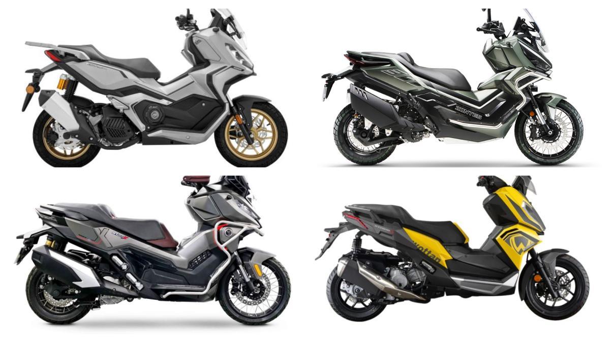 un scooter crossover, el Honda X-ADV