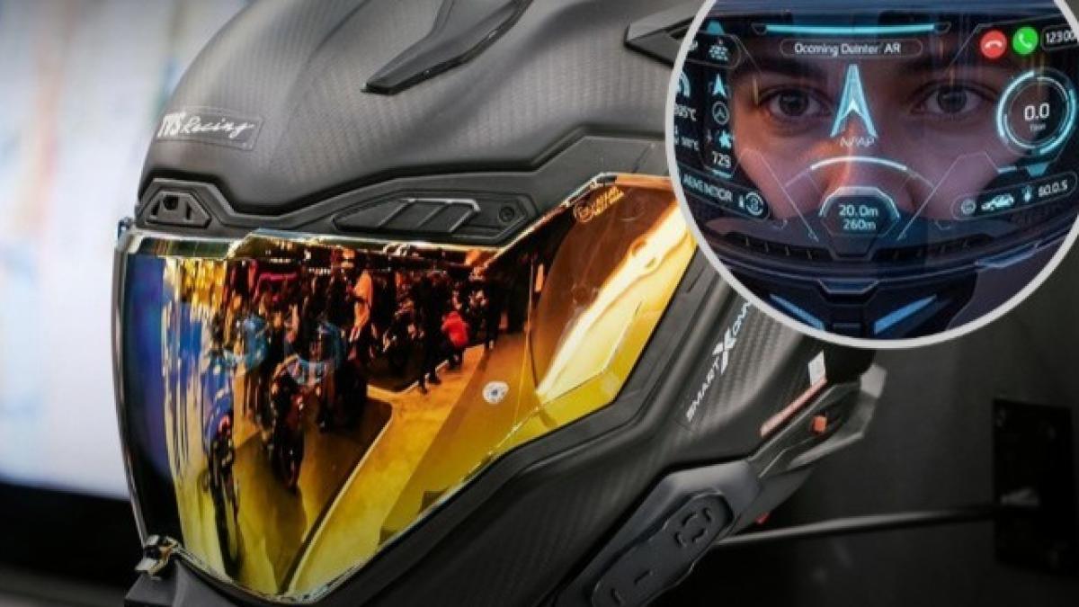 TVS Motor y Aegis Rider se unen para crear un casco de tecnología aerosespacial