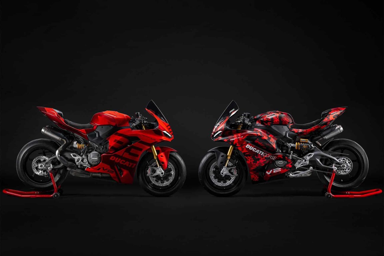 Ducati Panigale V2 MM93 y FB63: No son las Desmosedici de Marc y Pecco, pero son espectaculares